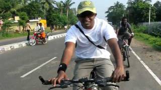 preview picture of video 'Chennai to Mahabs cycling OTW'