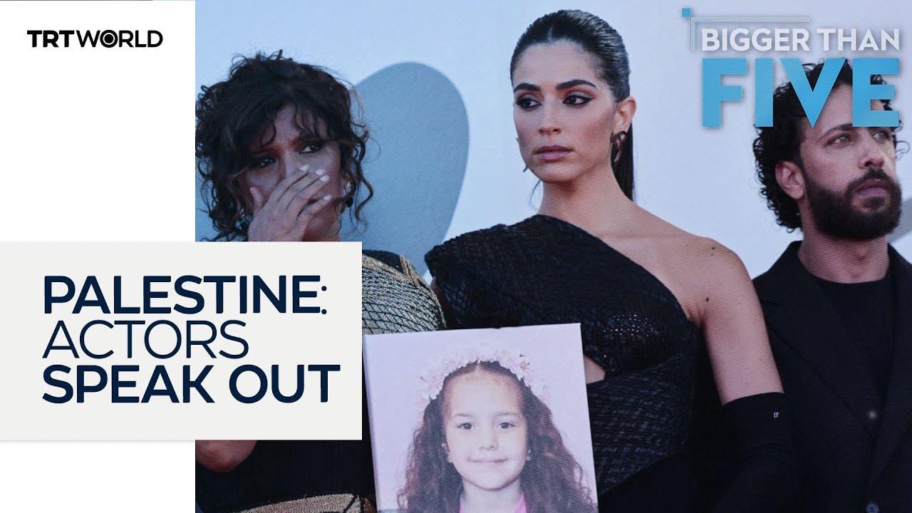 Palestine: Actors speak out | Bigger Than Five