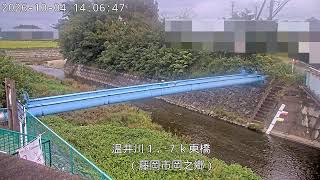 Fujioka · Atsui River 1.7k Higashi Bridge · River Division · Gunma Prefecture live stream