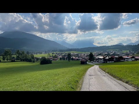 Die schönste Strecke - Ruhpolding - Reit im Winkl Autofahrt | Bayern, Deutschland