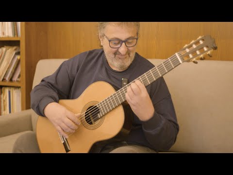Aniello Desiderio plays 'Danza Española No. 5 (Andaluza)' by Granados on an Altamira Hanson N3 Model