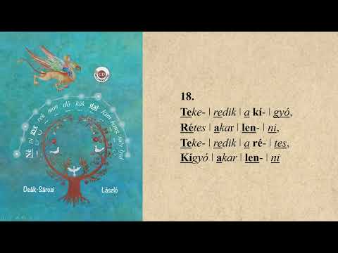 18. Tekeredik a kígyó – Jónás Gabriella előadásában – Népi gyerekmondókák dallamhangsúllyal