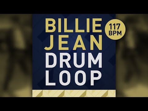 Billie Jean Inspired Drum Groove Loop (117 BPM)