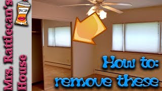 remove sliding closet doors | MRS. RATTLECAN