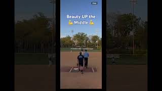 RBI SINGLE UP THE MIDDLE #softball