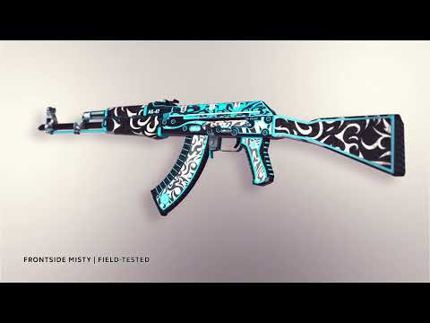 Preview image 9 of StatTrak™ AK-47 | Frontside Misty (Factory New)