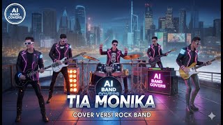 Download lagu TIA MONIKA - DEK AROEL - Rock Mental Full Energi Cover | AI BAND COVERS mp3