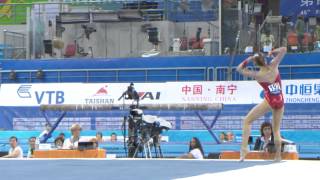 MARTIN Claire (FRA) – 2014 Artistic Worlds, Nanning (CHN) – Qualifications Floor