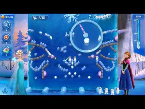 Frozen Free Fall: Icy Shot Level 165 - NO BOOSTERS ☃☃☃