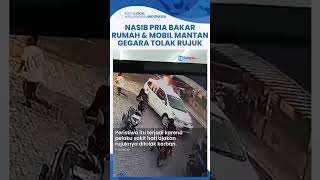 Nasib Pria Majalengka seusai Bakar Rumah & Mobil Mantan Istri Gegara Tolak Rujuk: Ditangkap Polisi