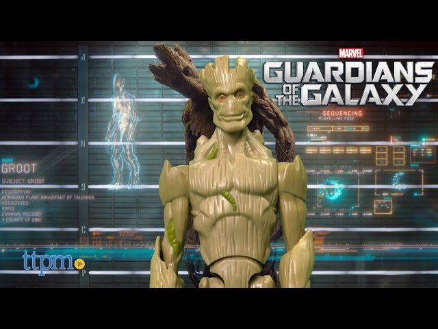 Vídeo relacionado con Marvel, Guardians of the Galaxy GG-408.UMv1, Groot figurina interattiva con suono, 23cm