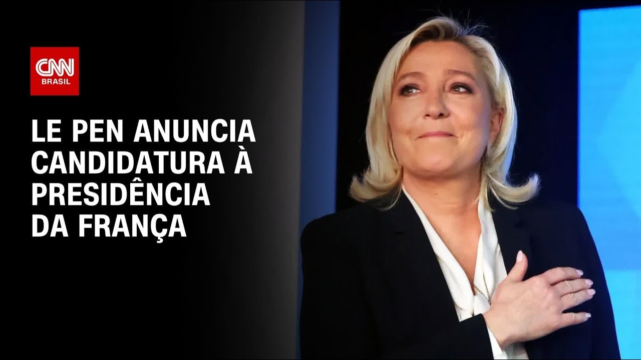 Le Pen diz que concorrerá à presidência da França em 2027; confira | CNN PRIME TIME