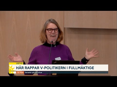 Här förklarar politikern sin rap ”Paw paw paw” | Nyhetsmorgon | TV4 & TV4 Play