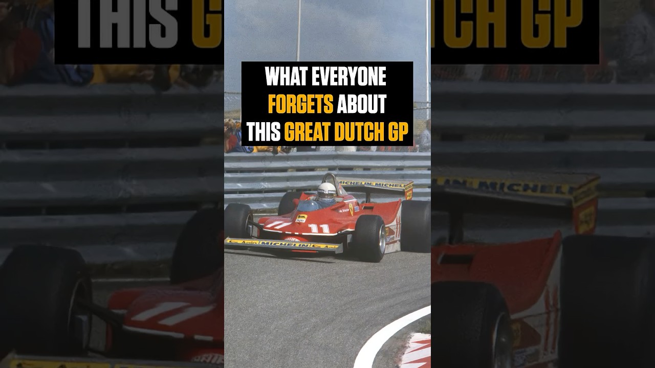 Was Villeneuve's two-wheeled lap the greatest Zandvoort has seen?