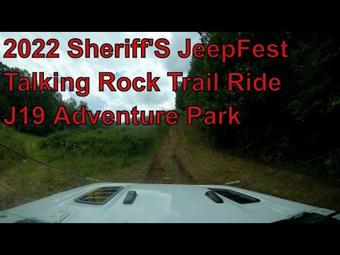 Sheriffs Jeep Fest 2022 Talking Rock Trail Ride at J19 Adventure Park