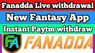 Best Fantasy app | Best Fantasy Cricket app with 100 bonus use | Fanadda new fantasy app