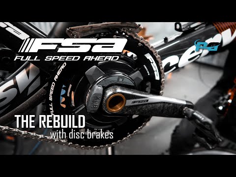 FSA WE Group rebuild with Disc Brakes