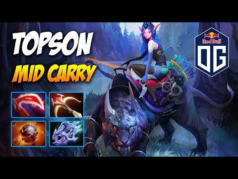 OG.Topson Mirana - MID PoTM - Dota 2 Pro Gameplay