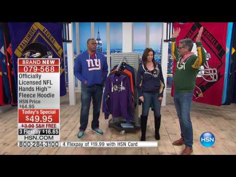 HSN | HSN Today: Football Fan Shop 10.07.2016 - 08 AM