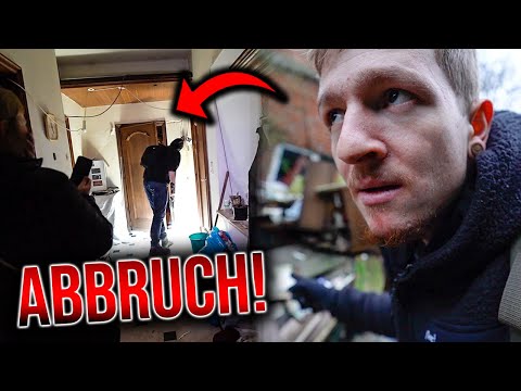 HIER WOHNT JEMAND! - Flucht aus verlassener Wäscherei!