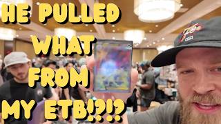 HE Pulled WHAT Card From My ETB!?!? - DAY TWO | Vendor POV