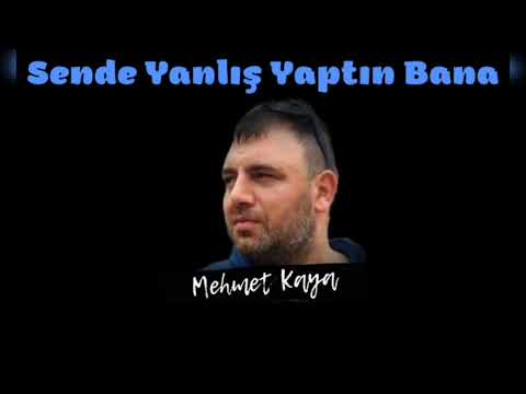 SENDE YANLIŞ YAPTIN BANA BESTEKAR MEHMET KAYA