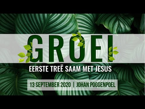 DOXA DEO MIDSTREAM | 13 September 2020 | Johan Poggenpoel | Groei | Gewoontes