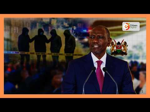 Ruto orders crackdown on goons behind unrest