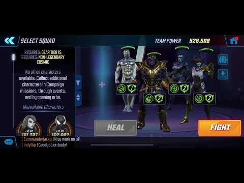 MSF: DD4 Cosmic Node 1 - Surfer, Thanos, Minn, Proxima