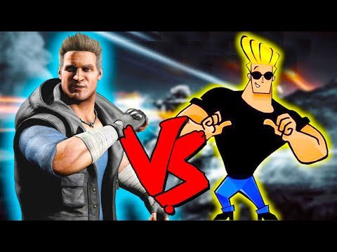 Johnny Cage Vs Johnny Bravo Army - Epic Battle - Mortal Kombat Costume Skin Mod