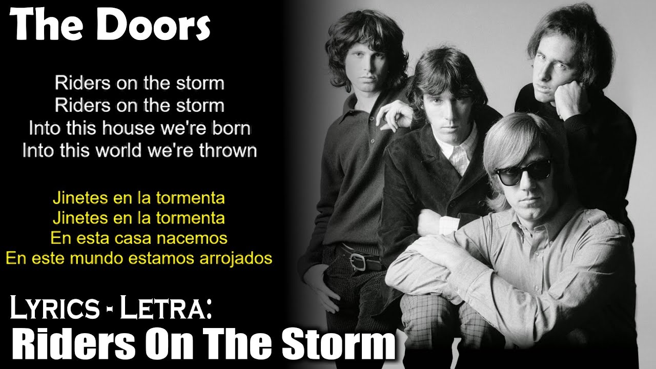 The Doors - Riders On The Storm (Lyrics Spanish-English) (Español-Inglés)