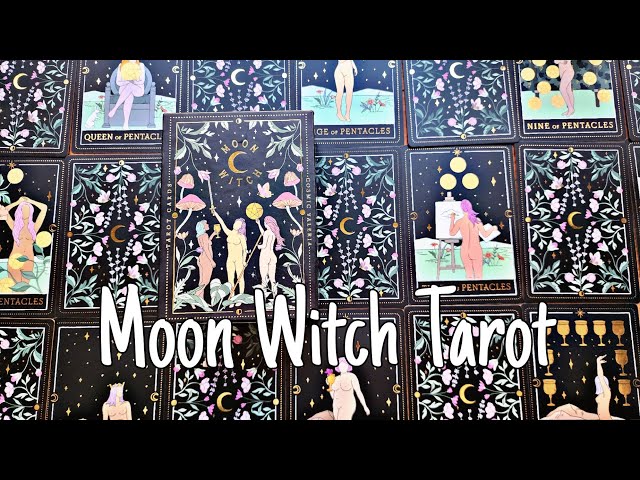 Vídeo relacionado con ZWWOGE Cartas Tarot,Tarjetas Juego de Cartas de Adivinación del Destino,Tarot Cartas,Tarjetas de Juego de Adivinación del Destino,Moon Witch Oracle
