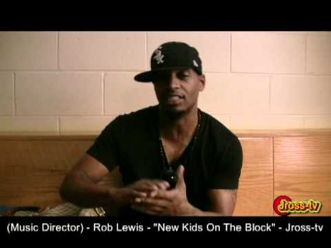 James Ross @ (Music Director) - Rob Lewis - "New Kids On The Block & Back Street Boys" - Jross-tv