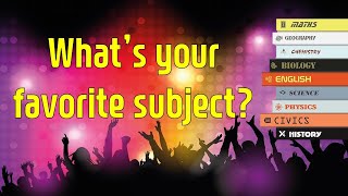 What's your favorite subject? [School Subjects Song]