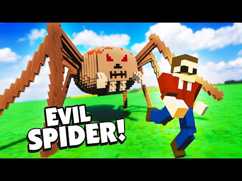 New EVIL SPIDER Chased Me With it's Flamethrower in Teardown Mods