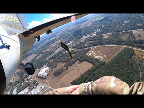 Second Parachute jump of the day with Phantom Airborne Brigade Florida Jan 2026