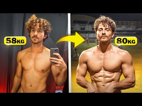 I'll explain in 3 minutes how I gained 20kg (Muscle Gain)