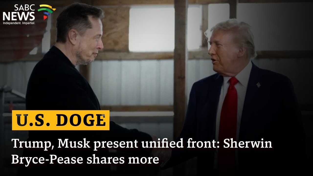 Trump, Musk present unified front: Sherwin Bryce-Pease shares more