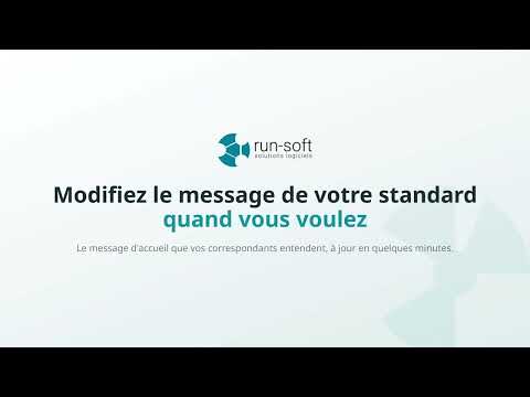 Modifier le message d'accueil avec le code #9