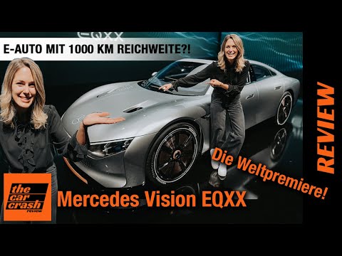 Mercedes Vision EQXX (2022) Echt jetzt?! Elektroauto mit 1000 km Reichweite? Review | Test | Concept