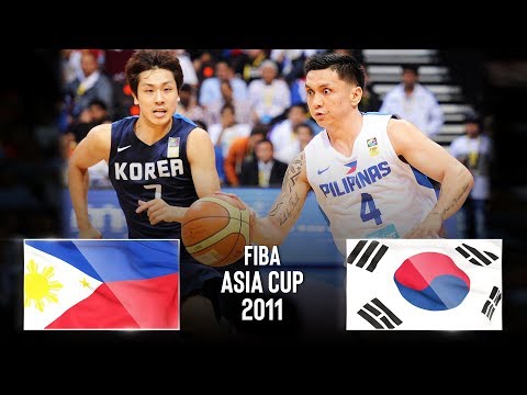 Philippines 🇵🇭 v Korea 🇰🇷 - Classic Full Games | FIBA Asia Cup 2011