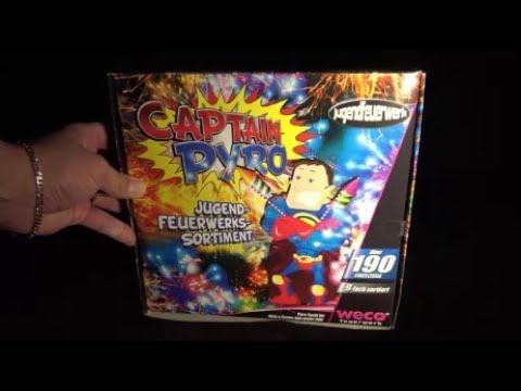Captain Pyro (2022er Edition) - WECO - Kat 1 Jugendfeuerwerk Sortiment