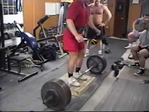 Westside Barbell Old School Deficit Deadlift
