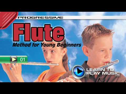 Ex001 Flute Lessons for Young Beginners ~ Progressive