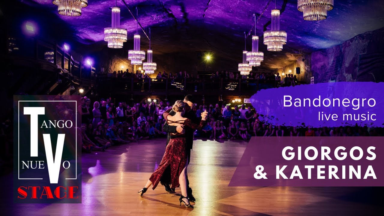 Giorgos Nikou & Katerina Chatzipanteli - Bandonegro "Nada" - 1/5 - Krakus Aires Tango Festival 2023