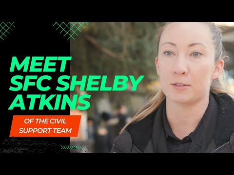 Meet SFC Atkins of the 84th Civil Support Team