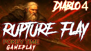 New Bleed Beast Build! Rupture + Flay Barbarian in D4 Season [9] Pokey Time!