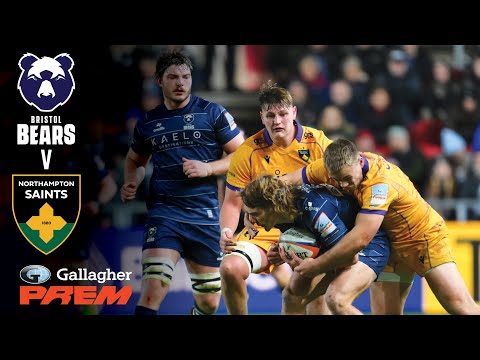 HIGHLIGHTS & REACTION: Bristol Bears v Northampton Saints | FIVE FIRST-HALF TRIES! | Gallagher PREM