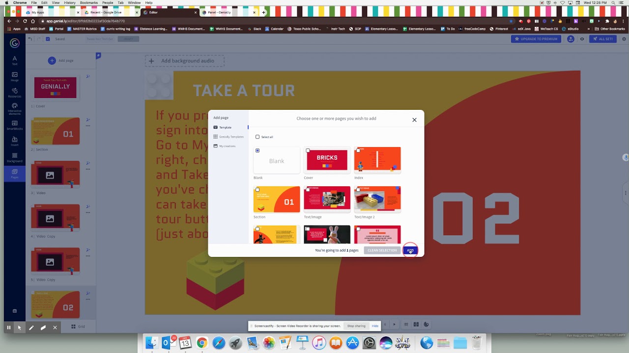 Embedding Genial.ly quiz into Genial.ly presentation