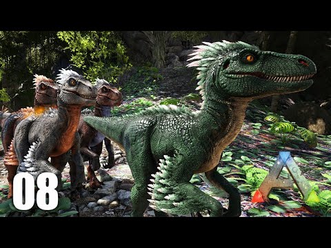 I came across a GROUP of 4 RAPTORS - Let's try to Tame them - Ep 08